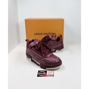 Size 8LV/9US - Louis Vuitton Skate Burgundy Sneakers🍷 Worn 1X/Retail $1.4K!